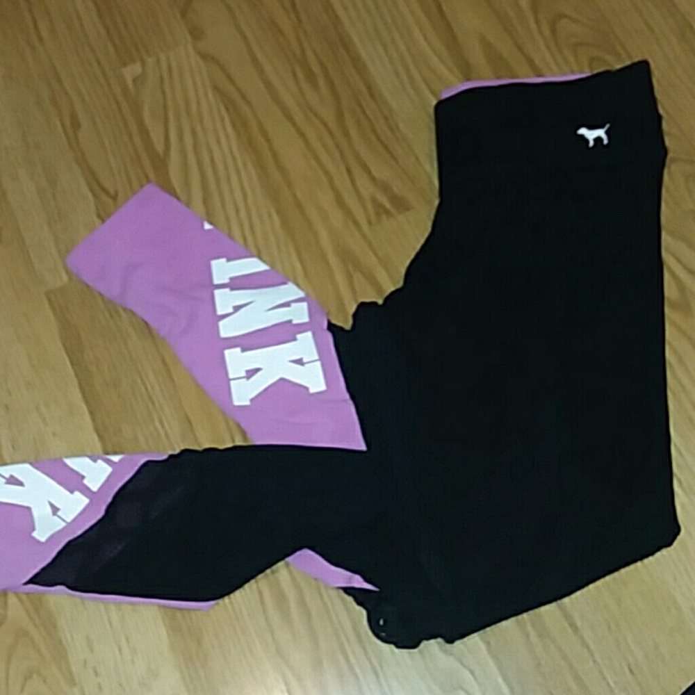 Pink leggings